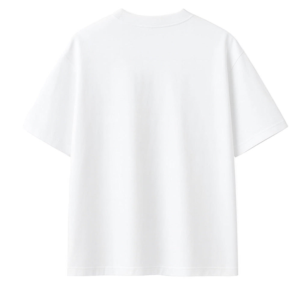 Oversized T-Shirt – weiß