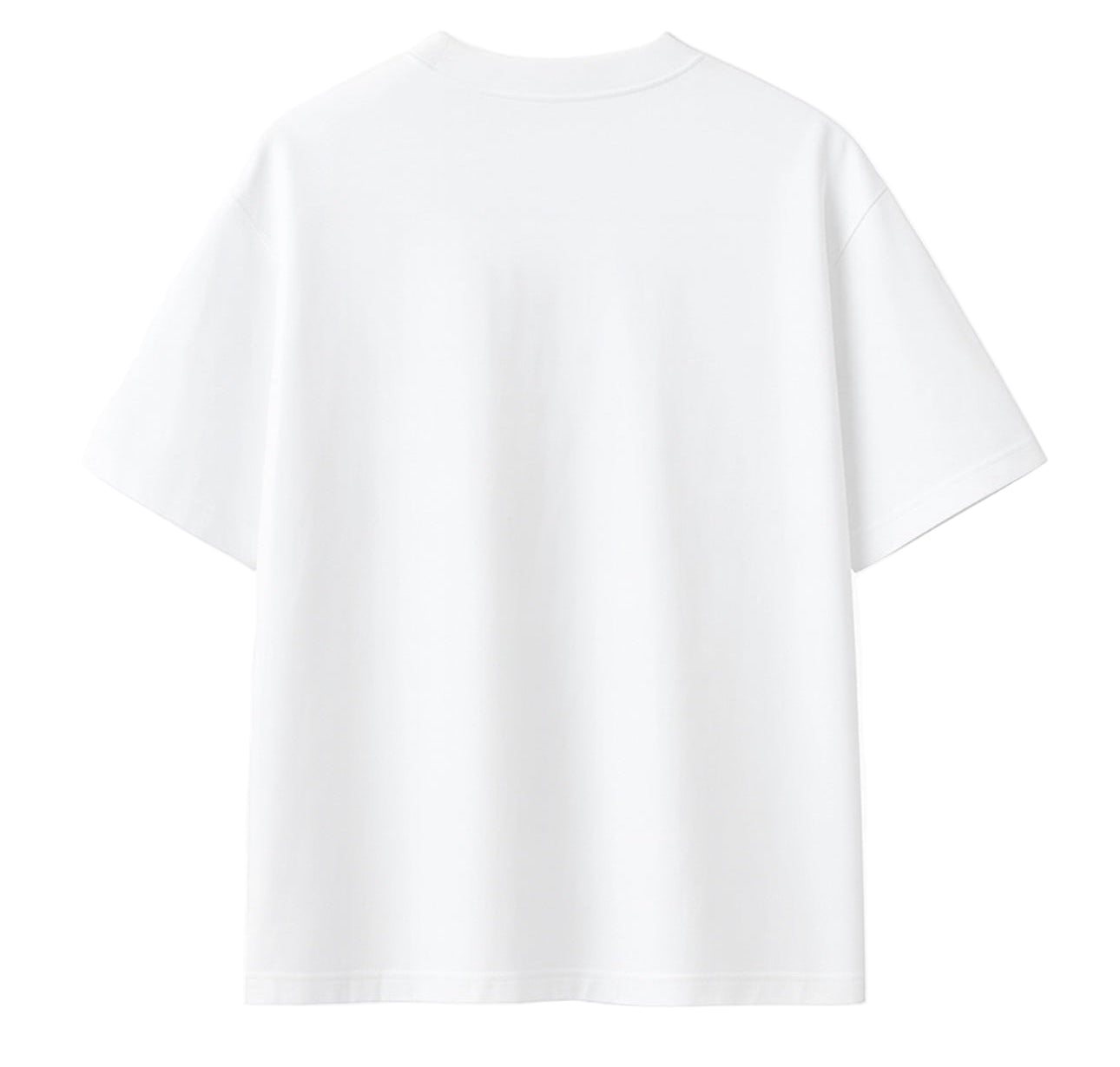 Oversized T-Shirt – weiß